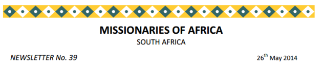 Newsletter South Africa no 39 logo