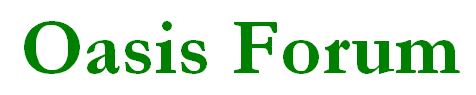 Oasis Forum Logo
